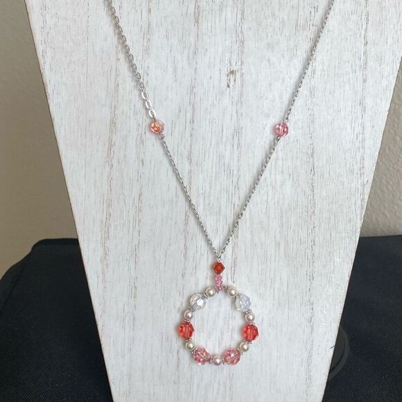 BX# $ 1/2 PRICE $pecial  925 Silver & Crystal Necklace - Picture 7 of 10